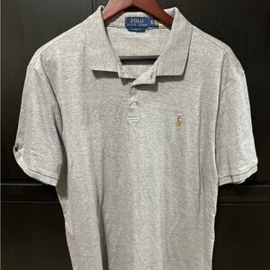 Gray Polo Ralph Lauren Soft Cotton Polo XL.